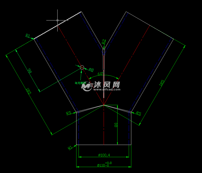 y型三通管件注塑模具设计