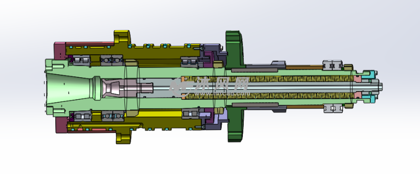 加工中心齿轮主轴190mm