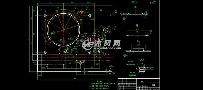 12头食用油灌装压盖一体机 - 包装机械图纸 - 沐风网