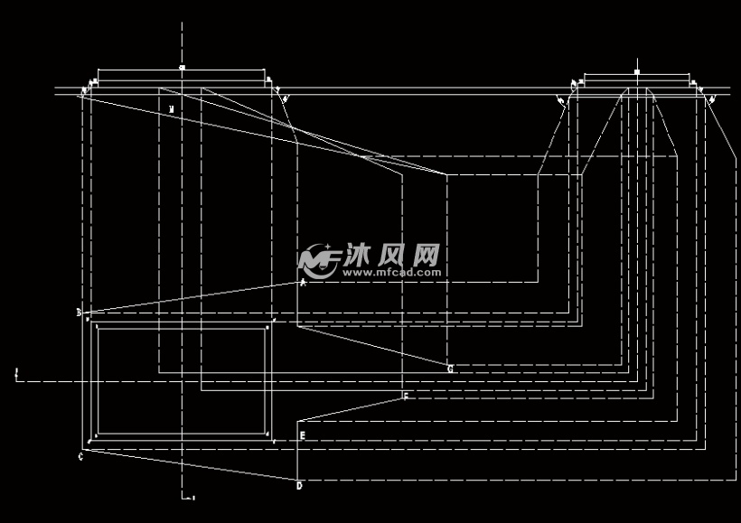 矿井工业广场保护煤柱草图