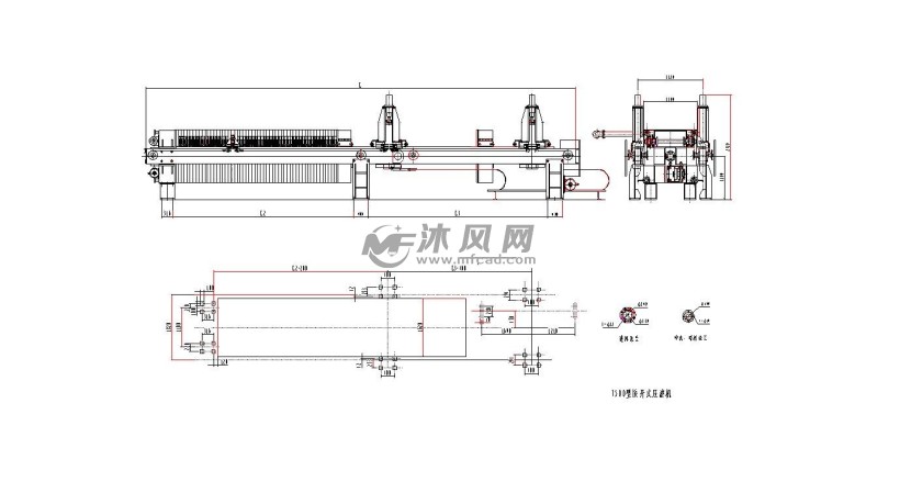 10种压滤机参考图纸