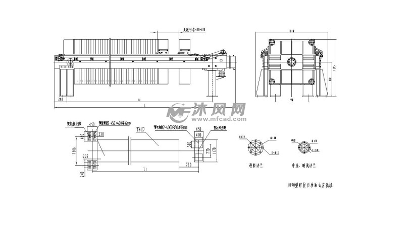 10种压滤机参考图纸