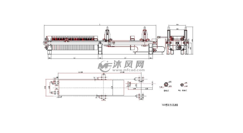 10种压滤机参考图纸