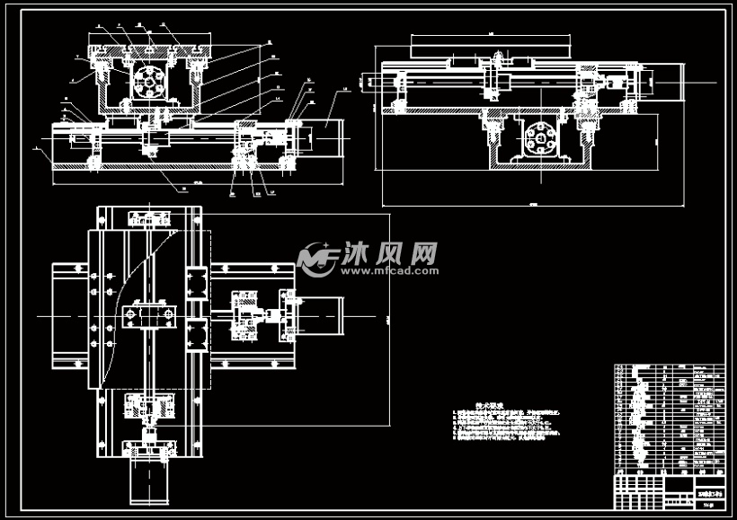 数控xy工作台机电设计