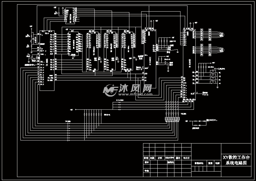 数控xy工作台机电设计