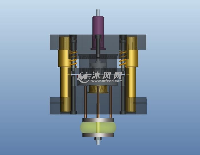 锥形盖冲压模具设计