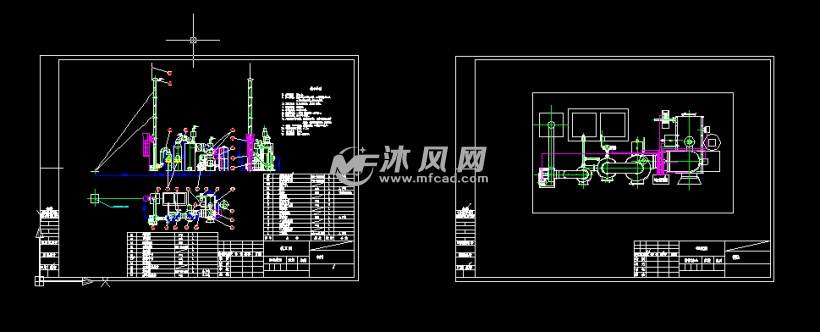 垃圾焚烧炉设计图