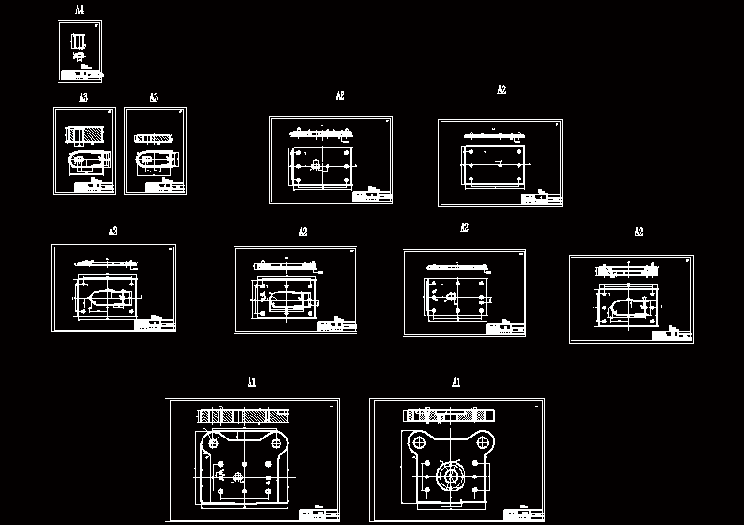 模具零件图-11张