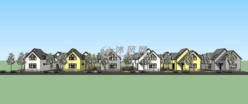 住宅正视图