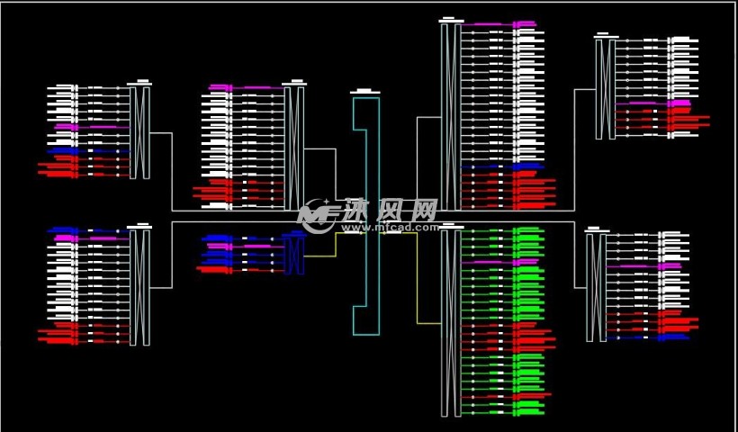 某公租房弱电系统及大样cad图纸