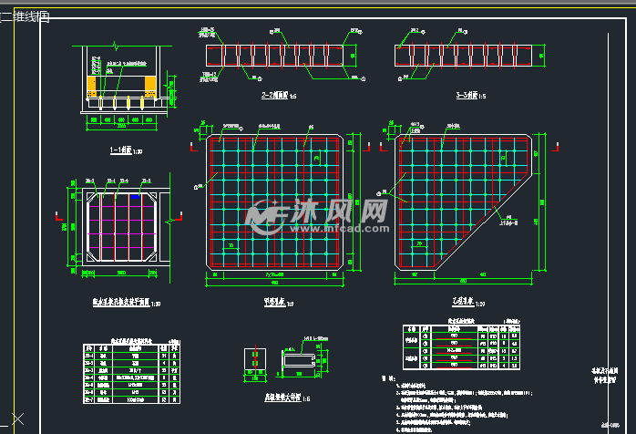 重力式无阀滤池工艺设计图