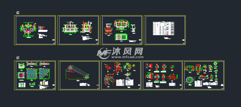 重力式无阀滤池工艺设计图
