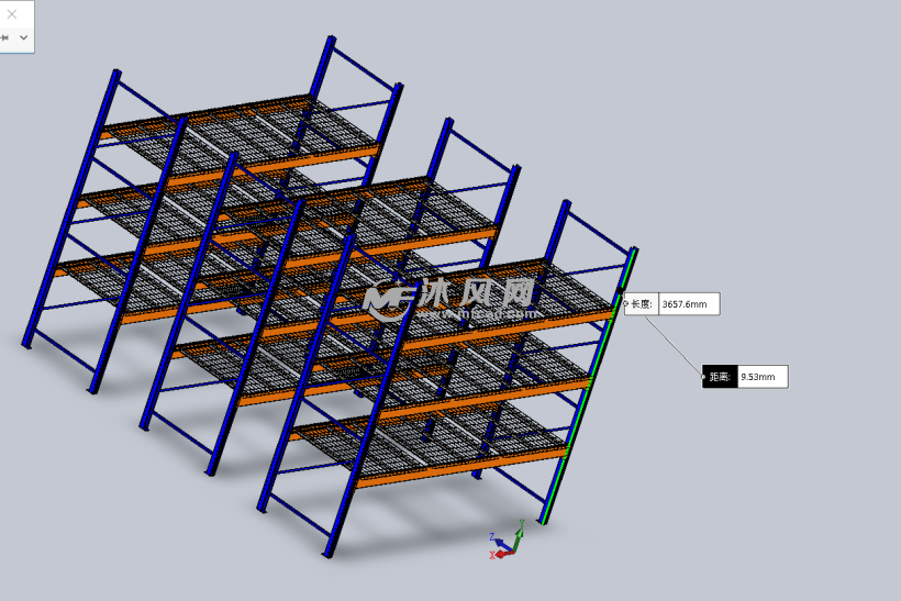 货架3d模型