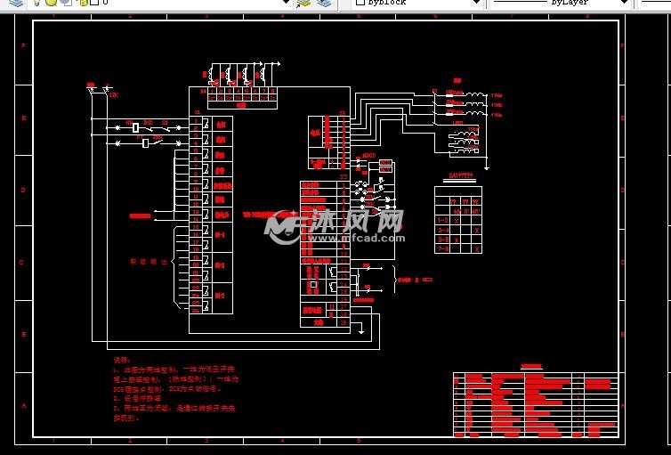 电厂脱硝项目二次施工图纸