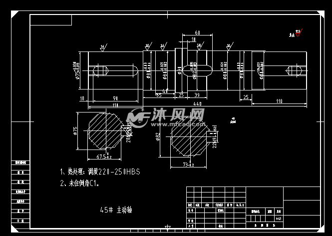 减速箱图纸设计