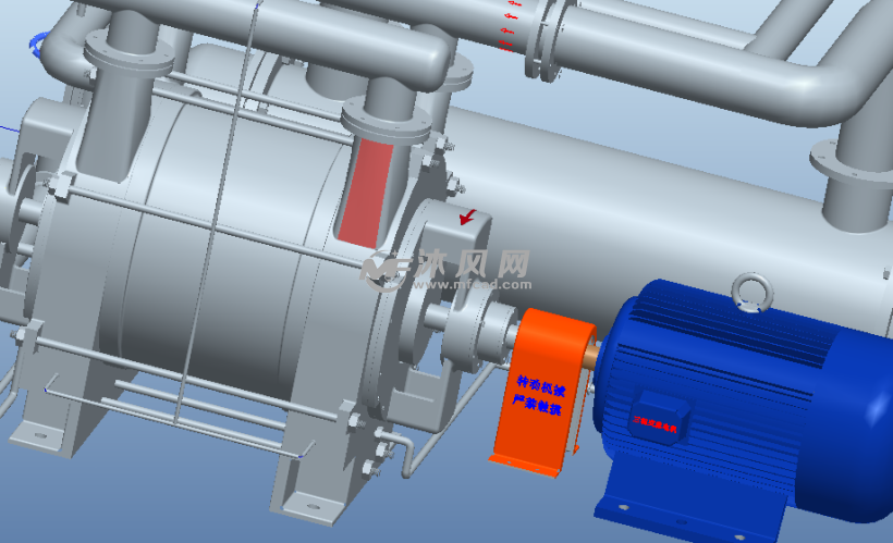 高效罗茨-水环泵组合抽真空系统