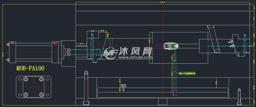 弯管圆弧抽芯注塑模具设计