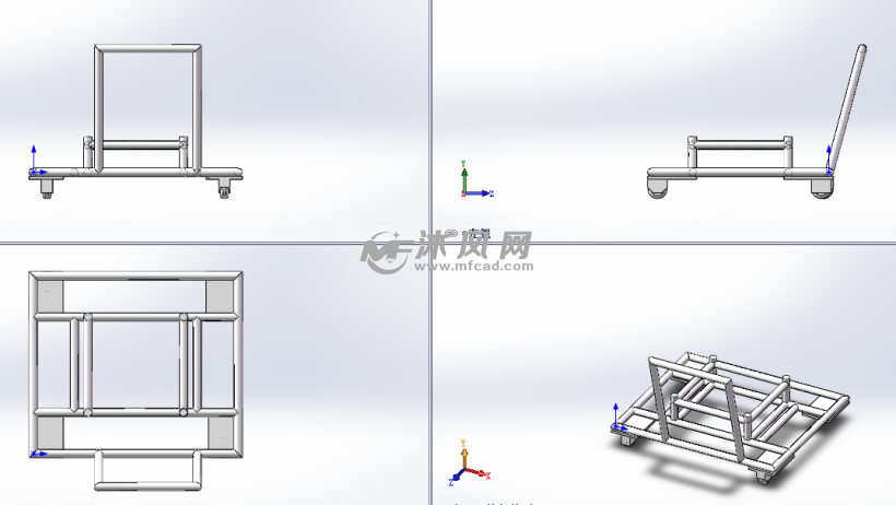 小推车设计图