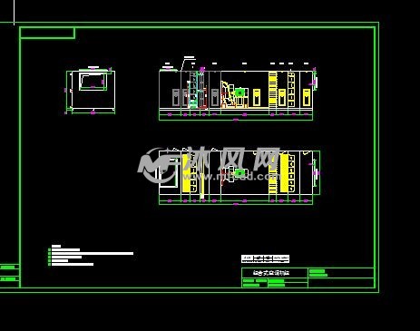 组合式送风空调机组设计图