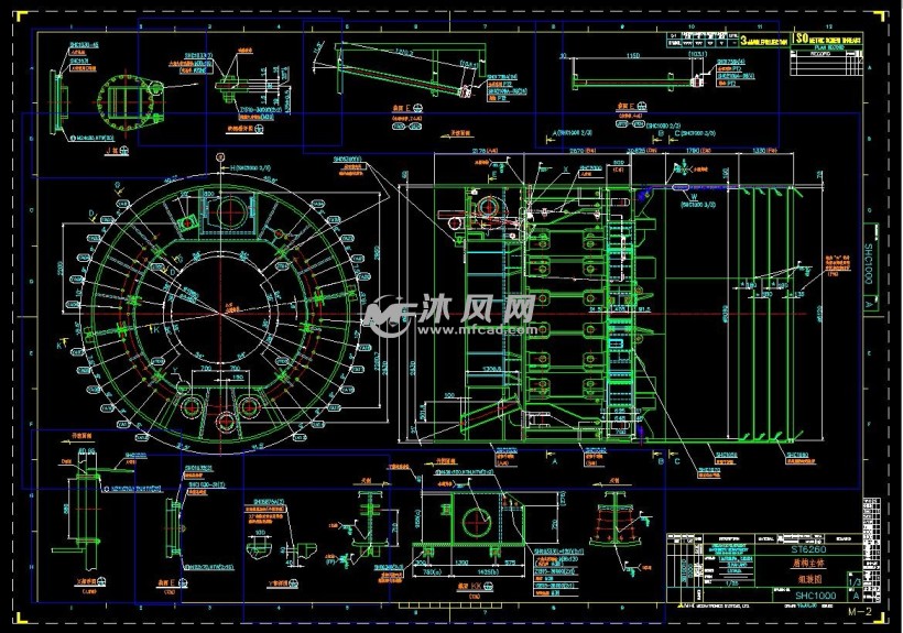 φ6260三菱泥水平衡盾构机 - 工程机械/建筑机械图纸