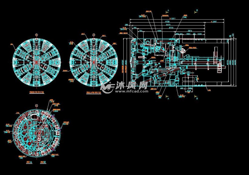 φ6260三菱泥水平衡盾构机