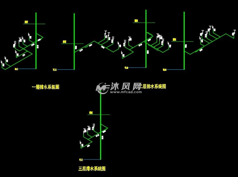 别墅水电及系统图