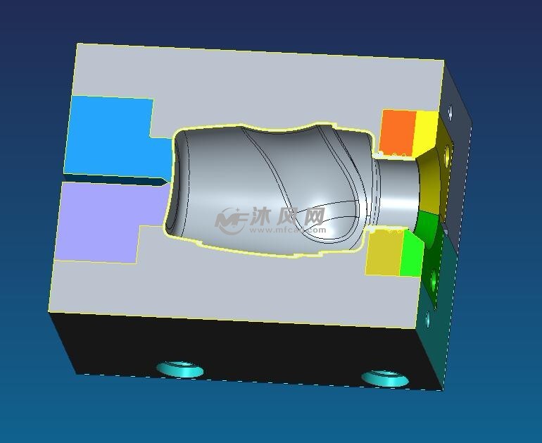 吹塑模具-内部结构