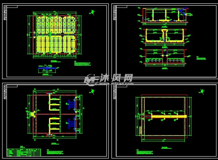 sbr污水处理工艺施工图纸