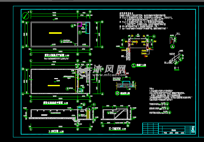 消防水池施工图2019