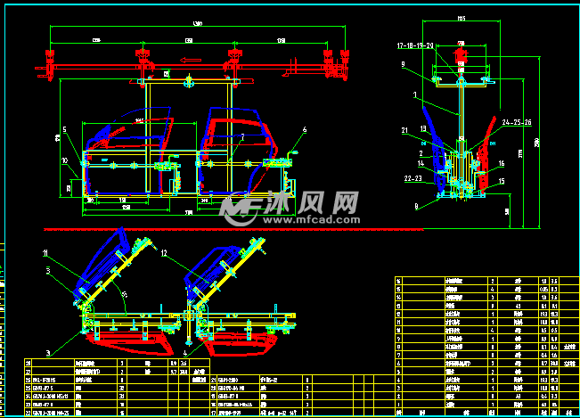 汽车厂车门吊具