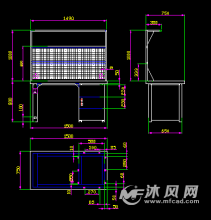 钳工工作台图纸