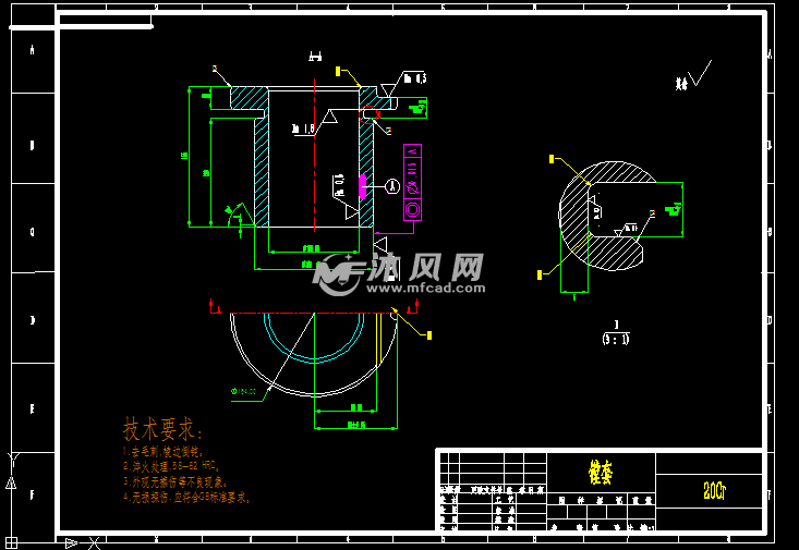 箱体镗孔夹具三维模型及cad图