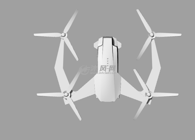 无人机设计三维 - 航空航天图纸 - 沐风网