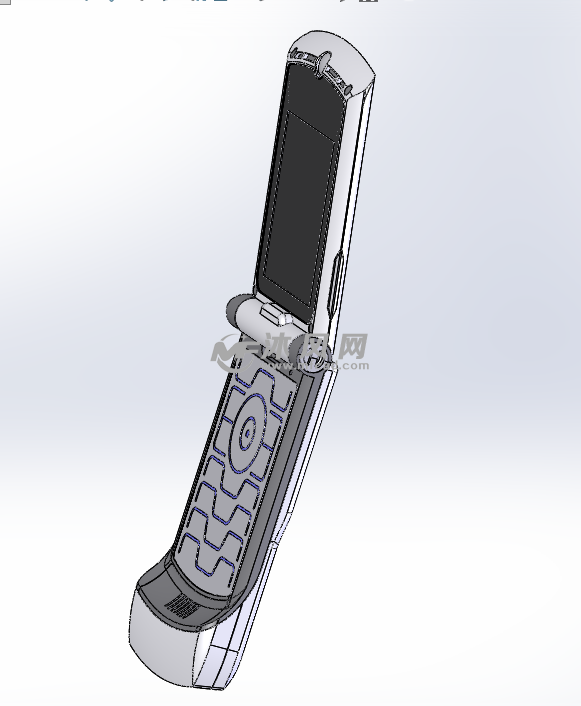 摩托罗拉翻盖手机造型