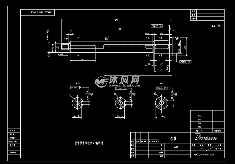 cmc32-160型磁力泵