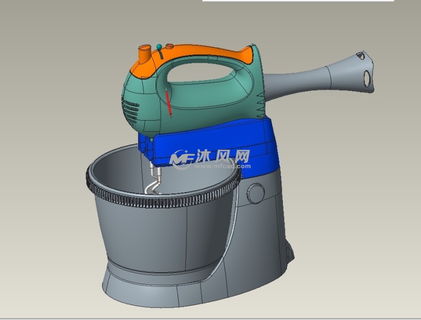 打蛋机整机结构设计3d