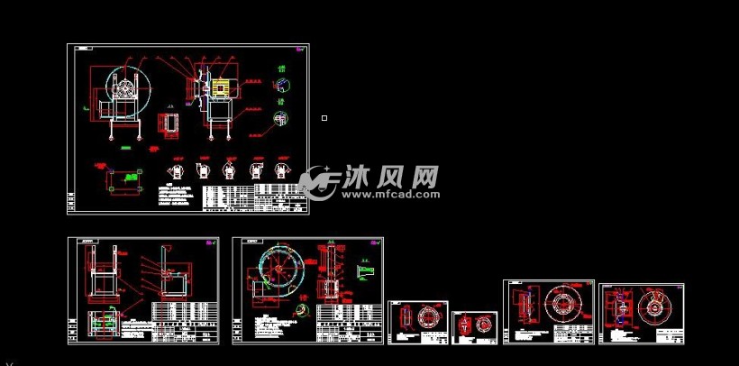 叶轮风机结构零件图