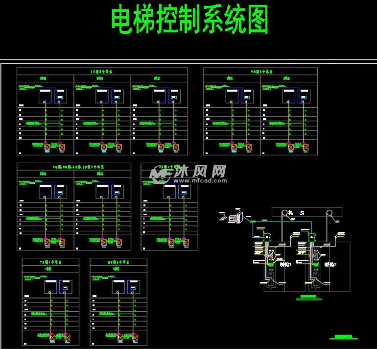 电梯控制系统图