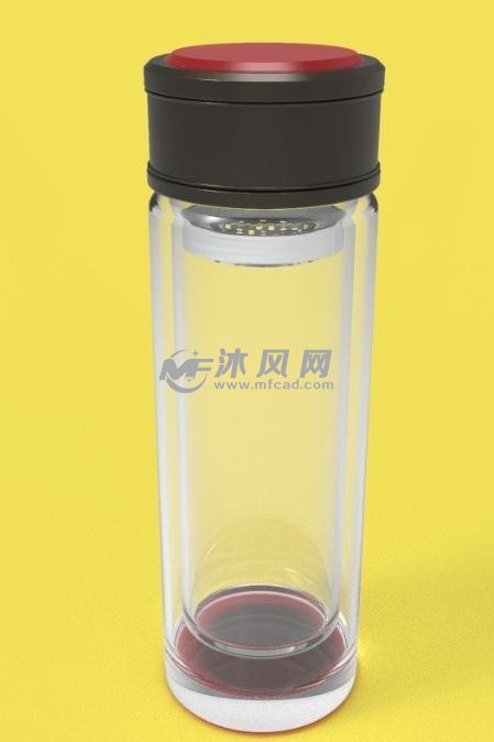 水杯模型三维