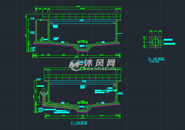 沉淀池制作详图