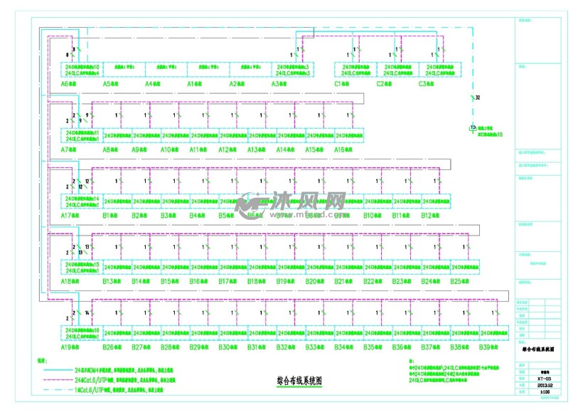 综合布线系统图