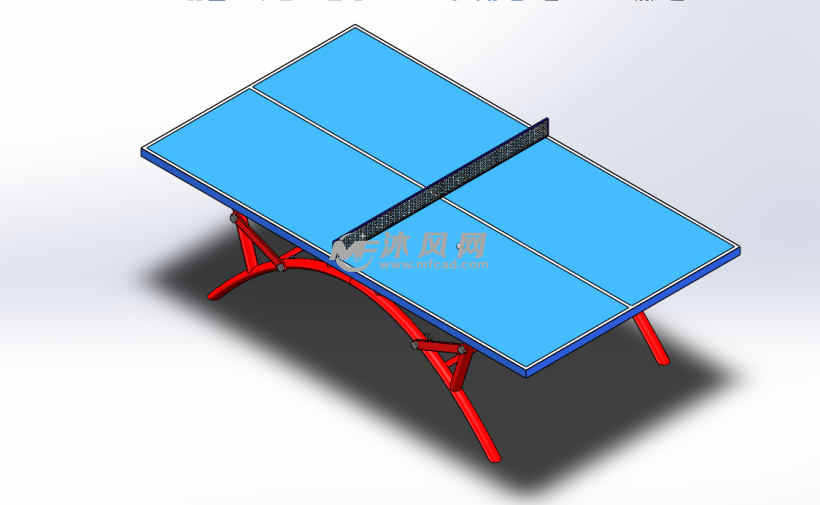 乒乓球台球桌 - 桌图纸 - 沐风网