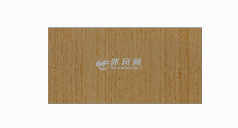 简易写字台模型 - 桌图纸 - 沐风网