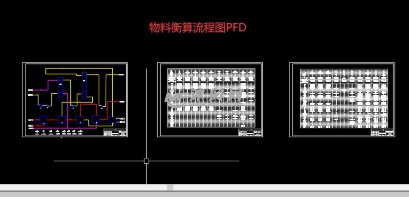 烟气双碱法脱硫装置 物料衡算流程图