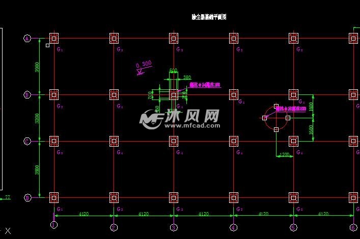 地基平面图