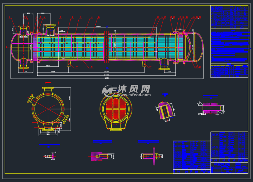 年产50万吨甲醇生产系统原料气预热器设计