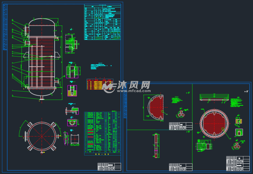 苯分离精馏塔及再沸器