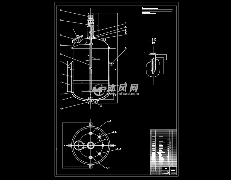 搅拌釜式反应器设计