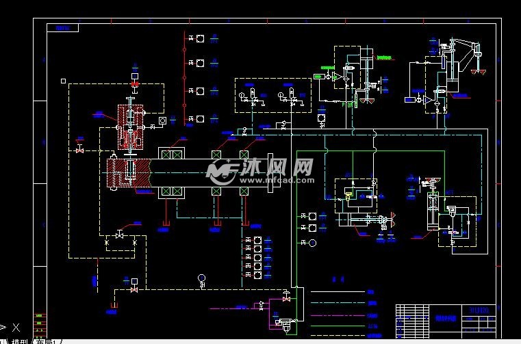 冶炼厂汽轮机结构及系统图