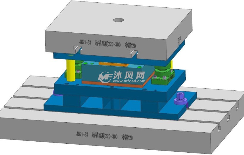 铰链支架成型模